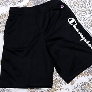 Champion boys shorts size 10/12 black
